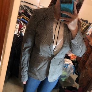 Checkered Blazer